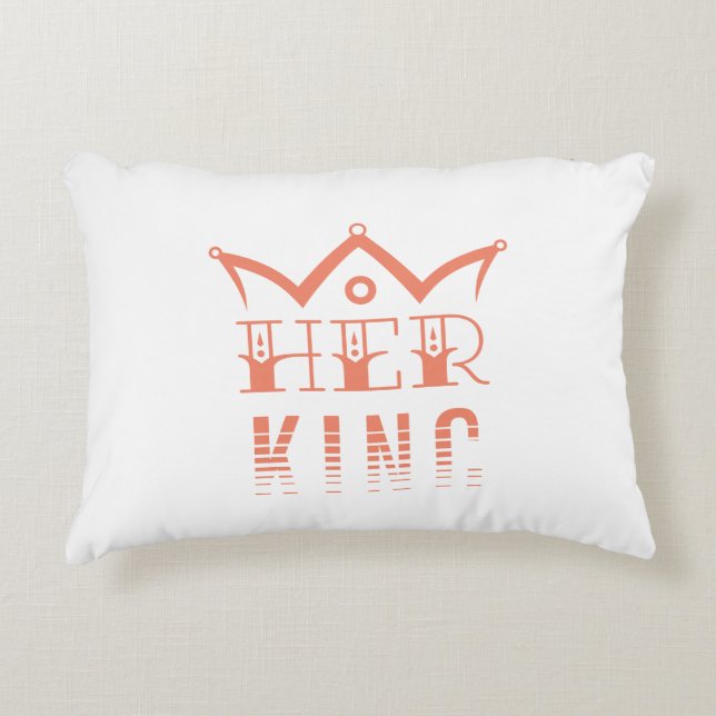 Her King Decorative Cushion (Front)