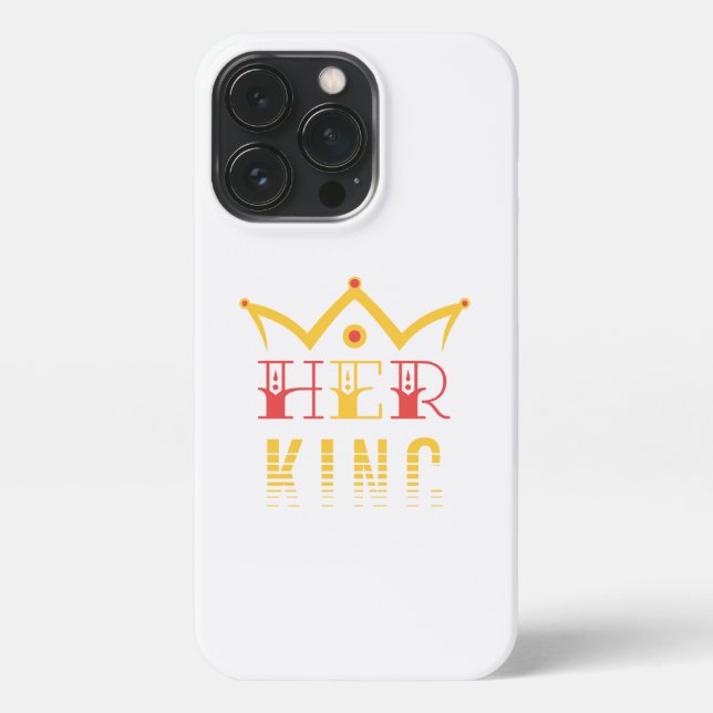 Her King iPhone Case (Back)