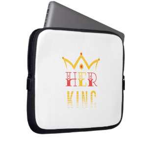 Her King Laptop Sleeve