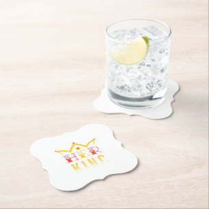 Her King Paper Coaster