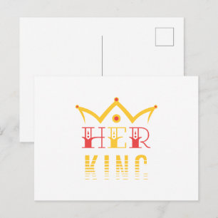 Her King Postcard