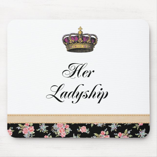 Her Ladyship Mouse Mat (Front)