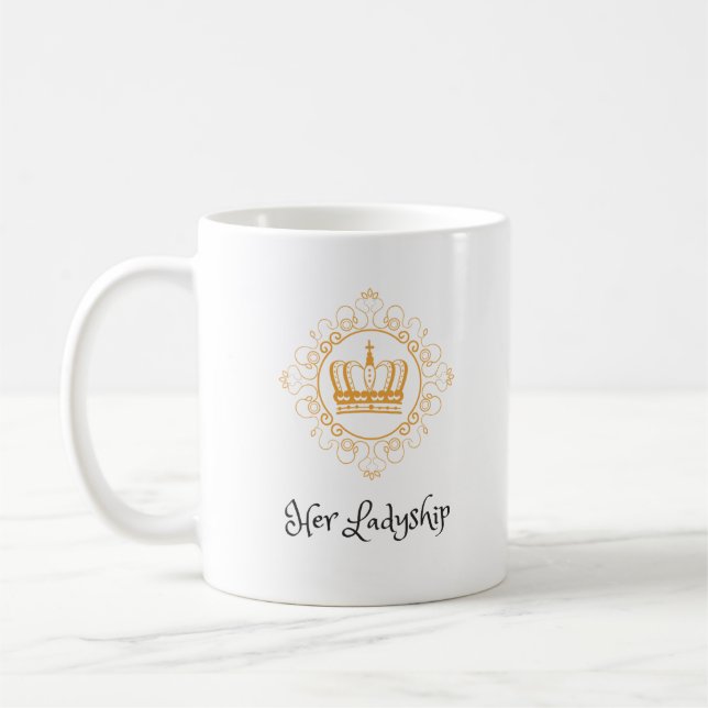 Her Ladyship Mug (Left)
