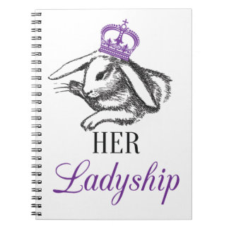 Her Ladyship Notepad Notebook
