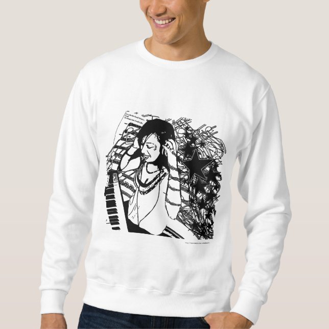 Her Life, Her Music Sweatshirt (Front)