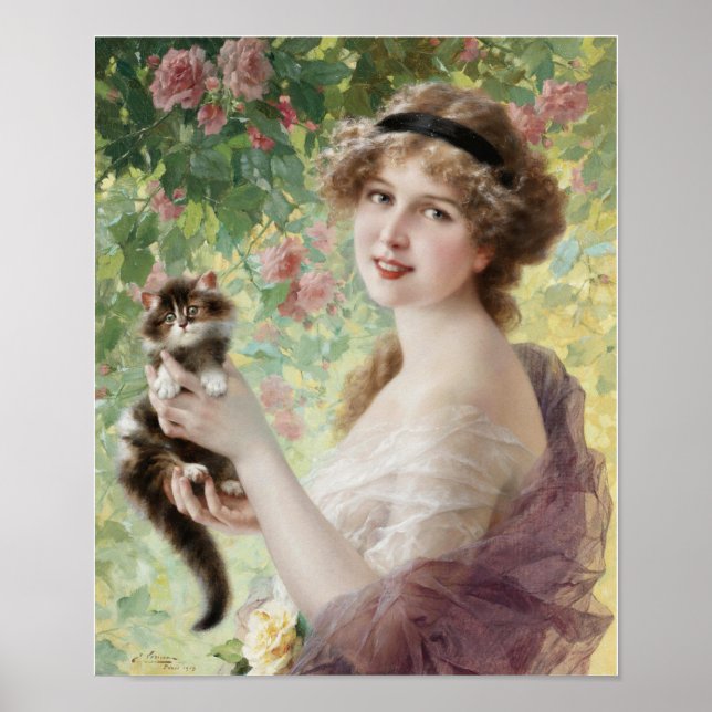 Her Little Kitten Poster (Front)