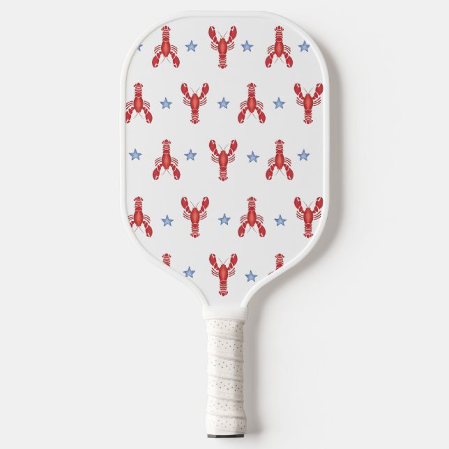 Her Lobster Bake Preppy Pickleball Paddle (Front)