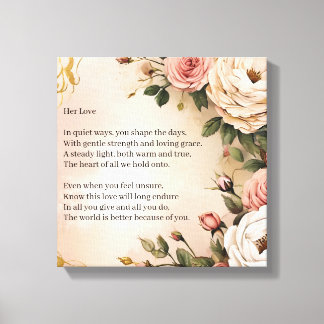 Her Love Canvas Print