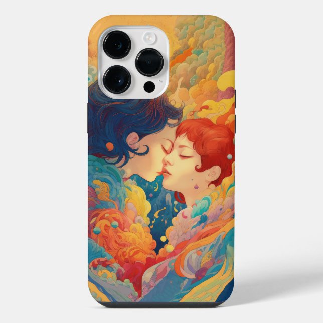 Her Love, Her Way iPhone Case (Back)