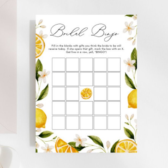 Her Main Squeeze Bridal Bingo Game (Creator Uploaded)