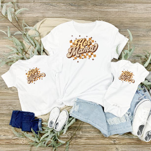 Her Mama Retro Font Vintage Feel, Mummy and Me T-Shirt