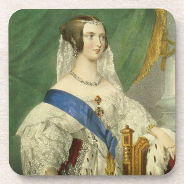 Her Most Gracious Majesty, Queen Victoria (1819-19 Coaster (Front)