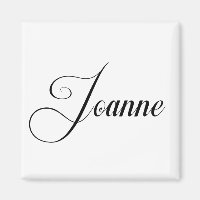 Her Name Is Joanne Calligraphy