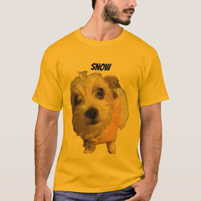 HER NAME IS SNOW-DARK TEE (Front)