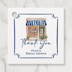 Her New Chapter Begins Book themed Bridal Shower Favour Tags