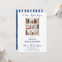 Her New Chapter Begins Book themed Bridal Shower