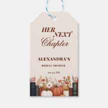 Her Next Chapter Book Theme Bridal Shower Favour