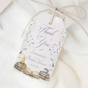 Her Next Chapter Bridal Shower Welcome Gift Tags