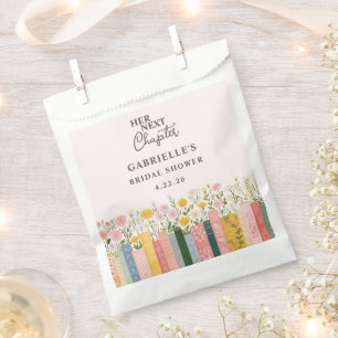Her Next Chapter Floral Storybook Favour Bags