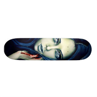 Her Offensive Slashes Skateboard