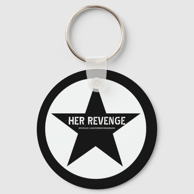 Her Revenge Star Keychain (Front)