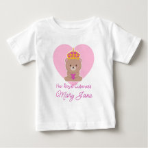 Her Royal Cuteness | Funny Cute Personalised Pink