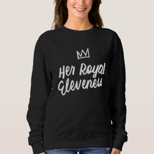 Her Royal Eleveness Birthday 11 Year Old Girls 11t Sweatshirt