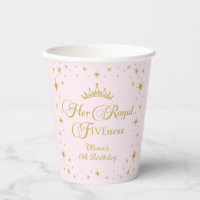Her Royal Fiveness Gold Princess 5th Birthday