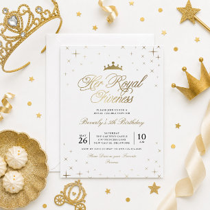 Her Royal Fiveness Invitation