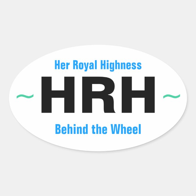 HER ROYAL HIGHNESS stickers (4) (Front)