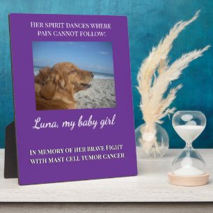 Her Spirit Lives In Love Plaque