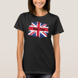 Her Toy Funny Uk Flag T-Shirt