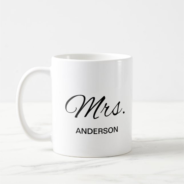 Her Very Own Personalised Coffee Mug (Left)