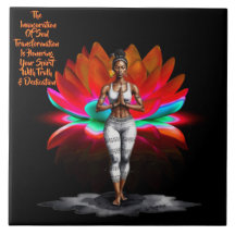 Her Wisdom Inauguration Ceramic Tile