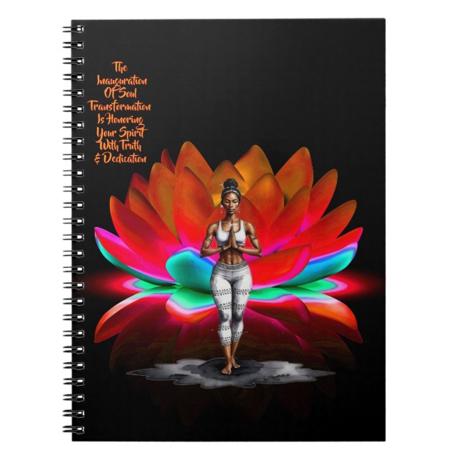 Her Wisdom Inauguration Spiral Photo Notebook (Front)