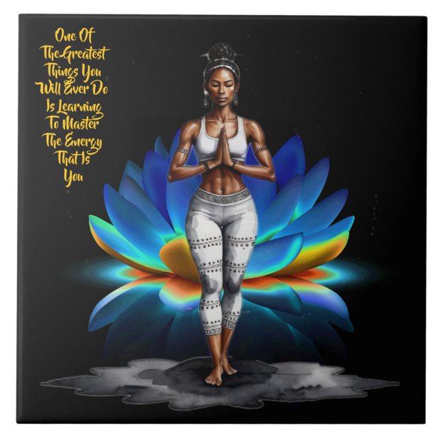 Her Wisdom Mastering Energy Ceramic Tile (Front)