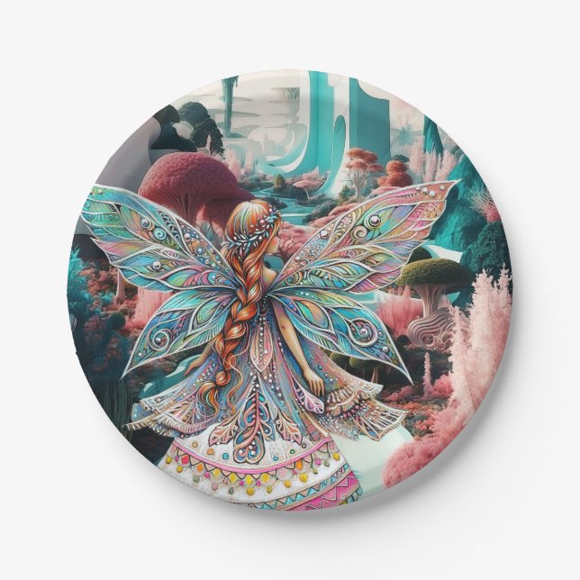 Her World Of Magical Wonder Paper Plate (Front)