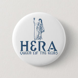 Hera 6 Cm Round Badge