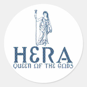Hera Classic Round Sticker