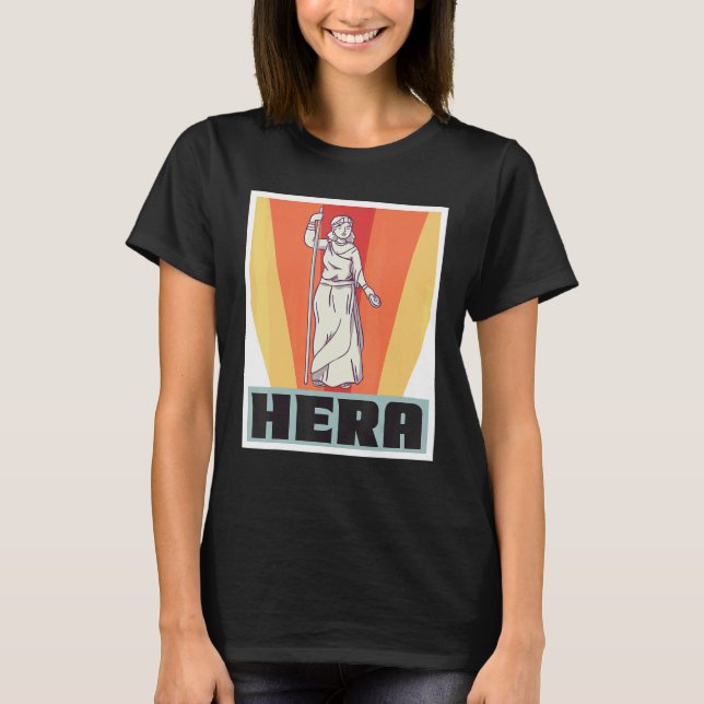 Hera Greece God Greek Mythology Ancient Greece T-Shirt (Front)