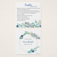 Hera Koufeta Card Blue Custom