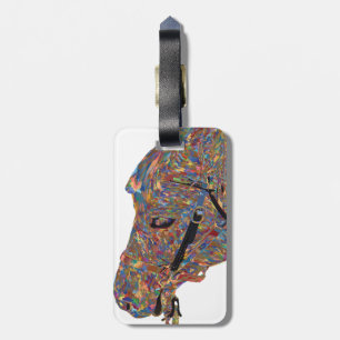 Hera the Horse Luggage Tag