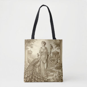 Hera Vintage Mythology Tote Bag