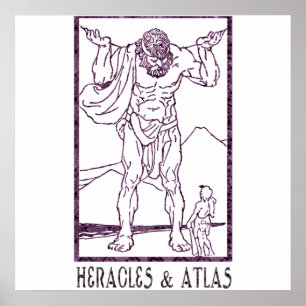 Heracles & Atlas Poster