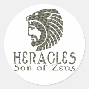 Heracles Classic Round Sticker