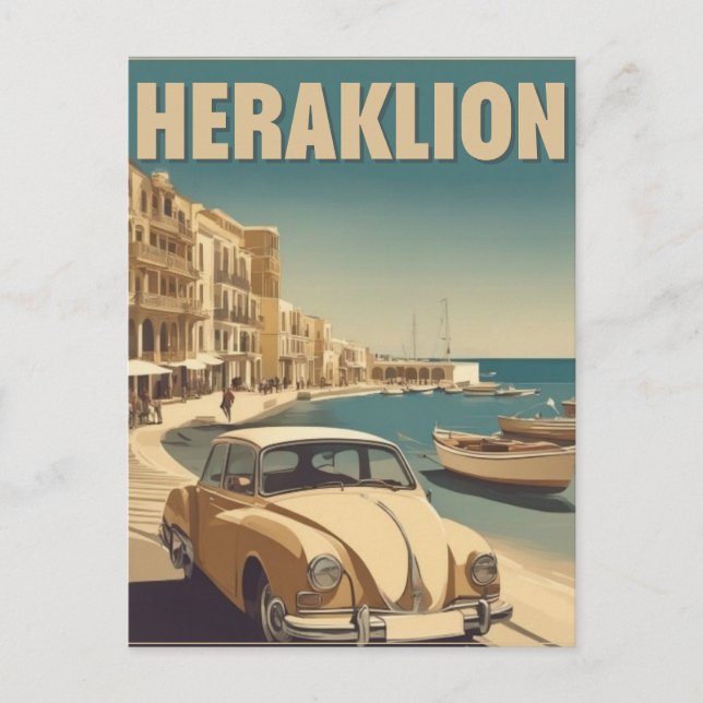 Heraklion,  Iraklio. greece vocation Postcard (Front)