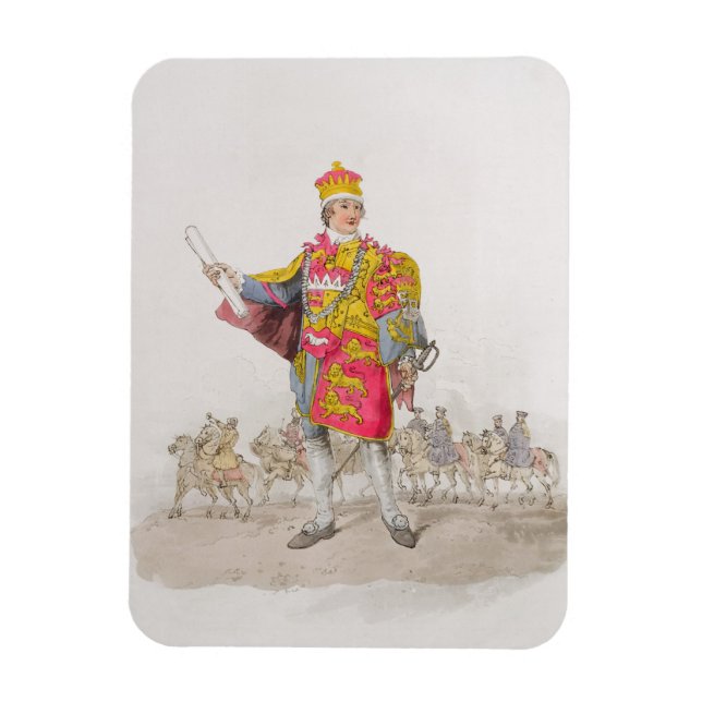 Herald, from 'Costume of Great Britain', published Magnet (Vertical)