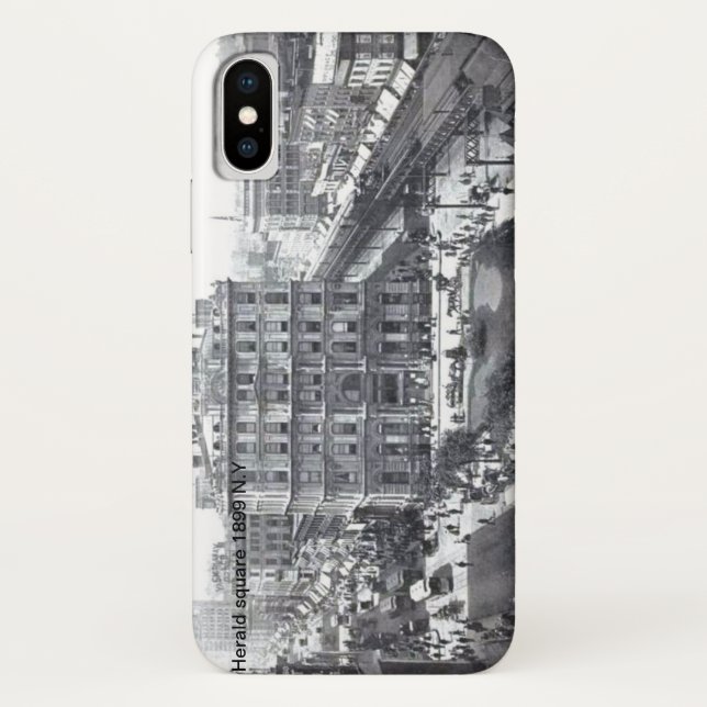 Herald square 1899 N.Y iphone case (Back)