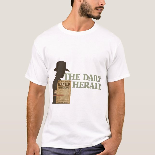  Herald Wanted T-Shirt (Front)