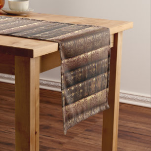 Heraldic Beautiful Book Spines (Dumas) Medium Table Runner